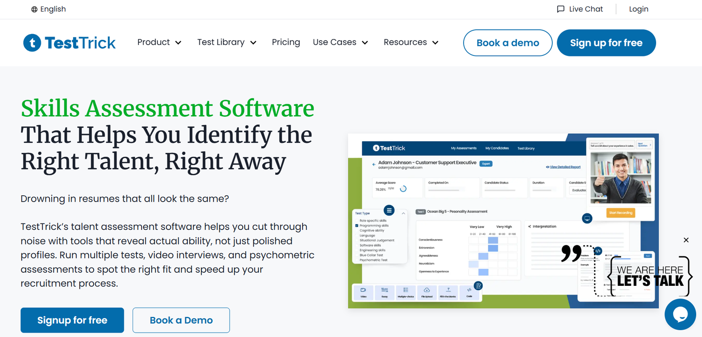 testtrick-website