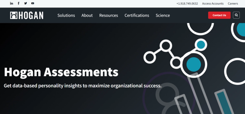 Hogan Assessments website
