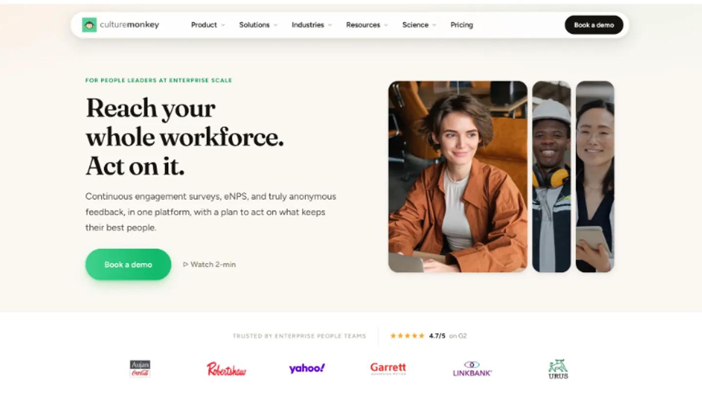 CultureMonkey Homepage