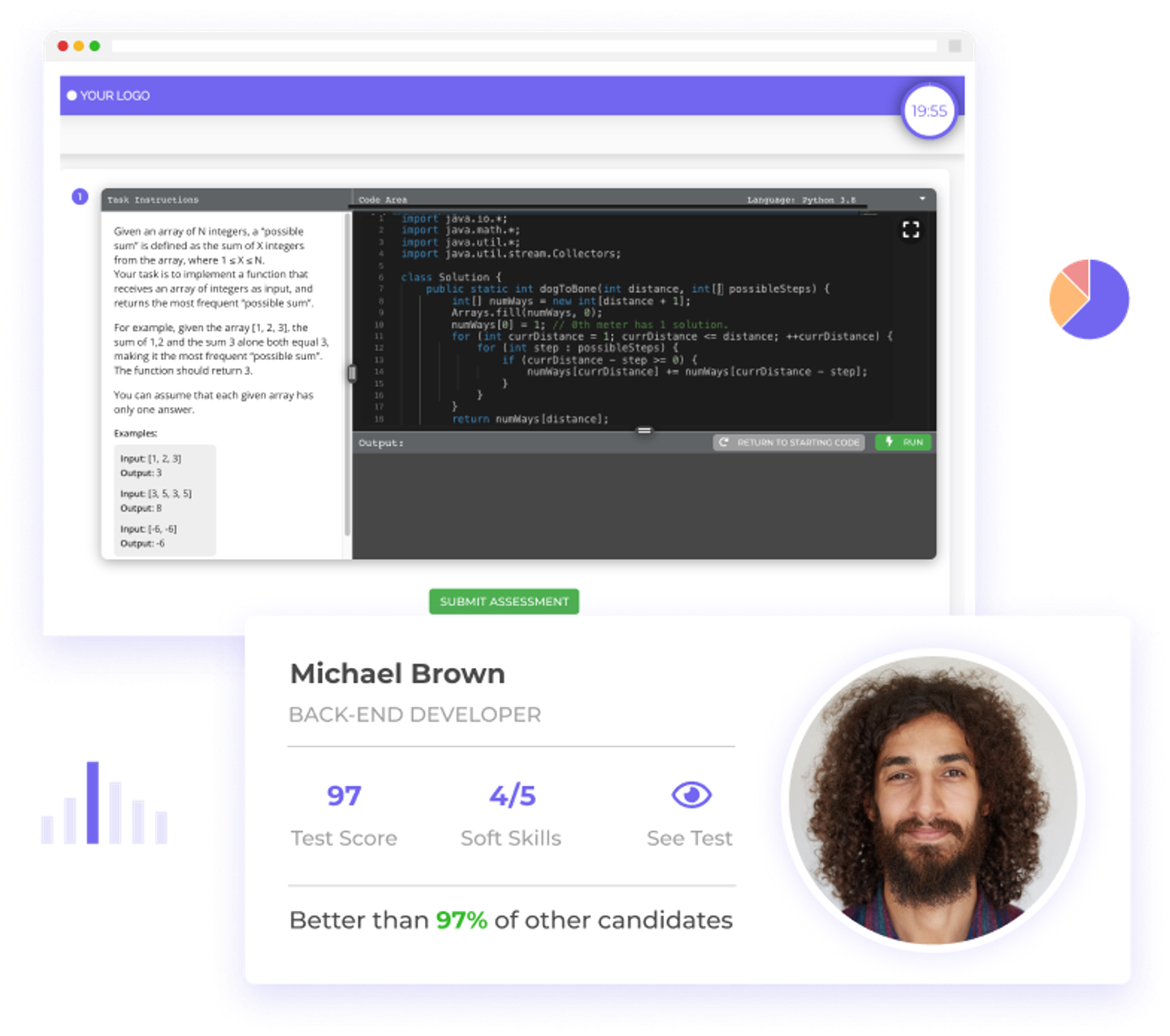 Job simulations in Canditech