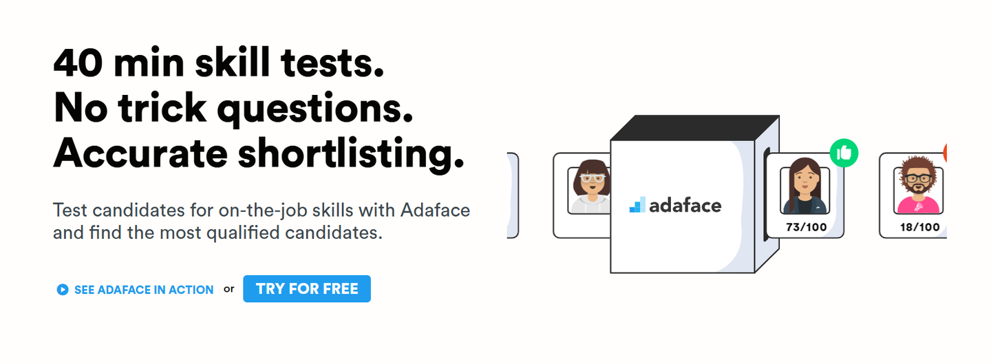 Adaface website