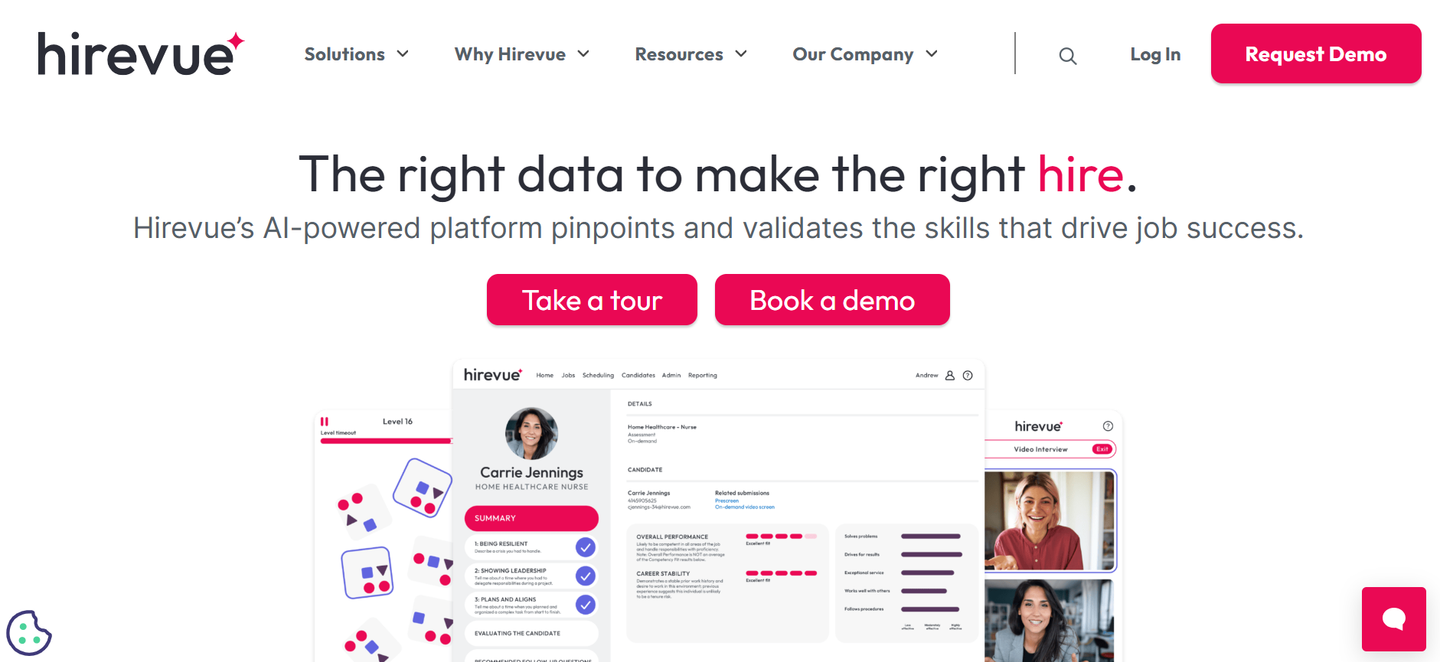 hirevue-website