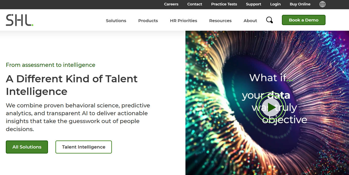 SHL website