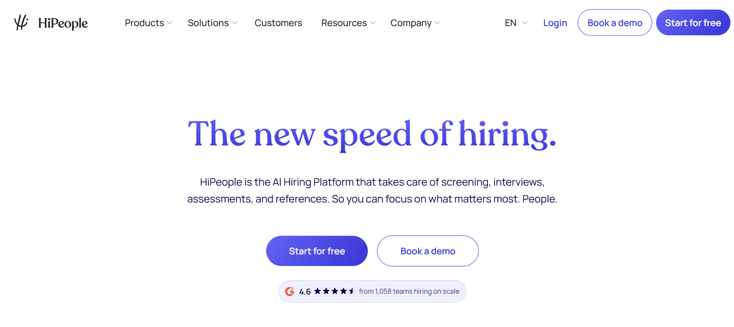 HiPeople website
