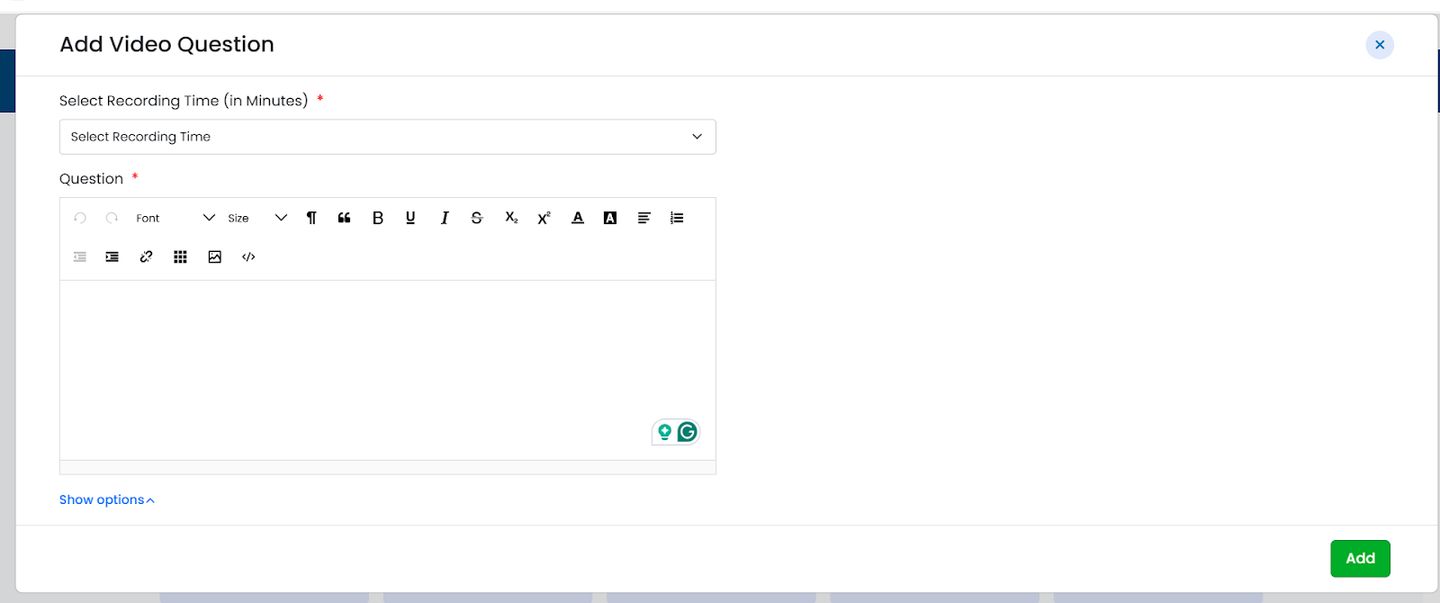 Video Questions
