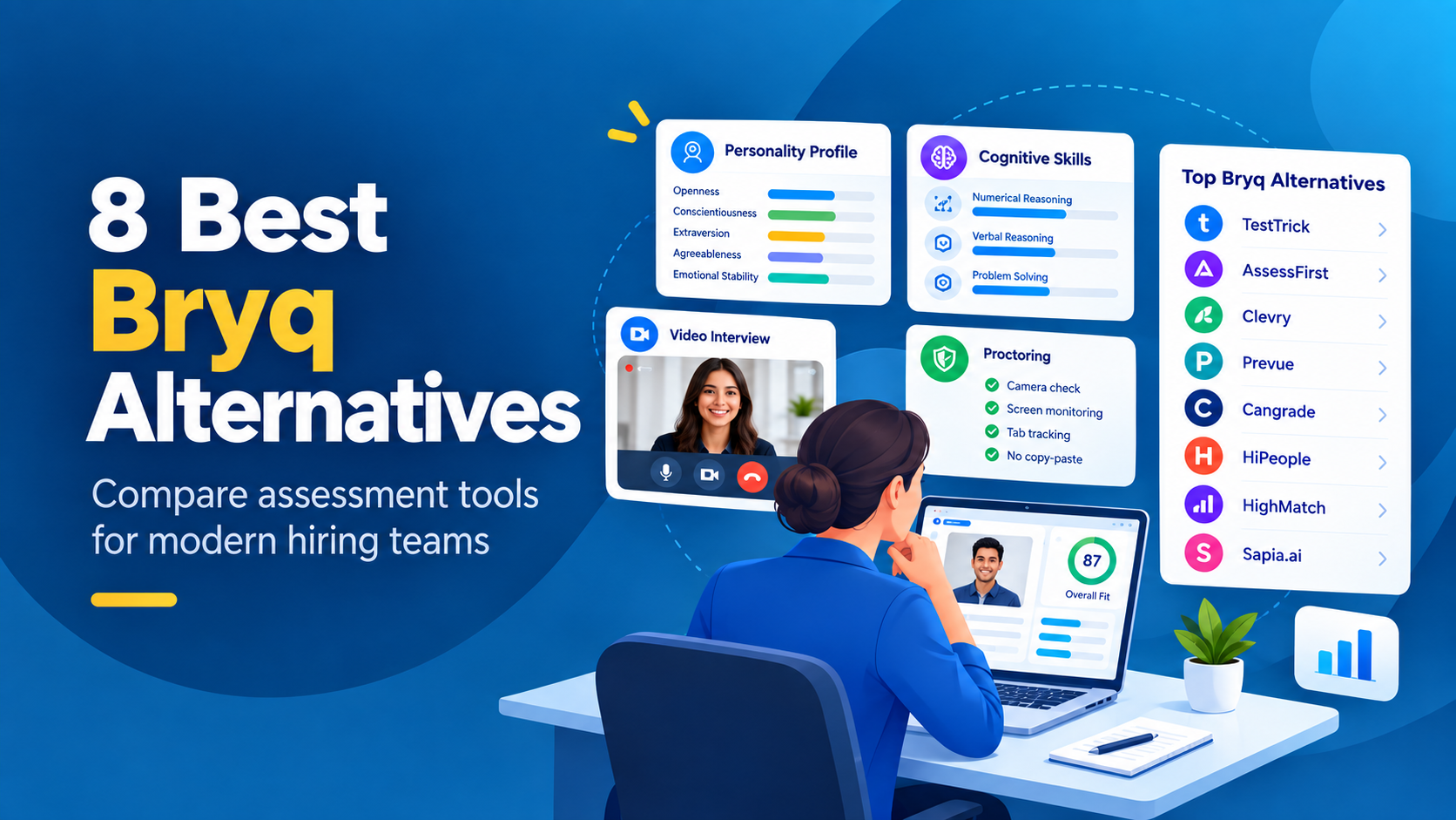 Bryq Alternatives: 8 Assessment Tools for Recruiters in 2026