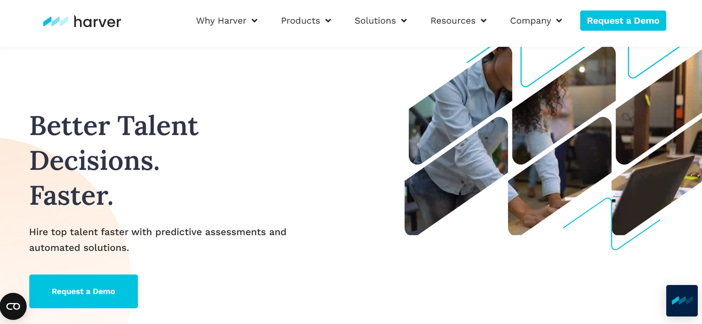 Harver website