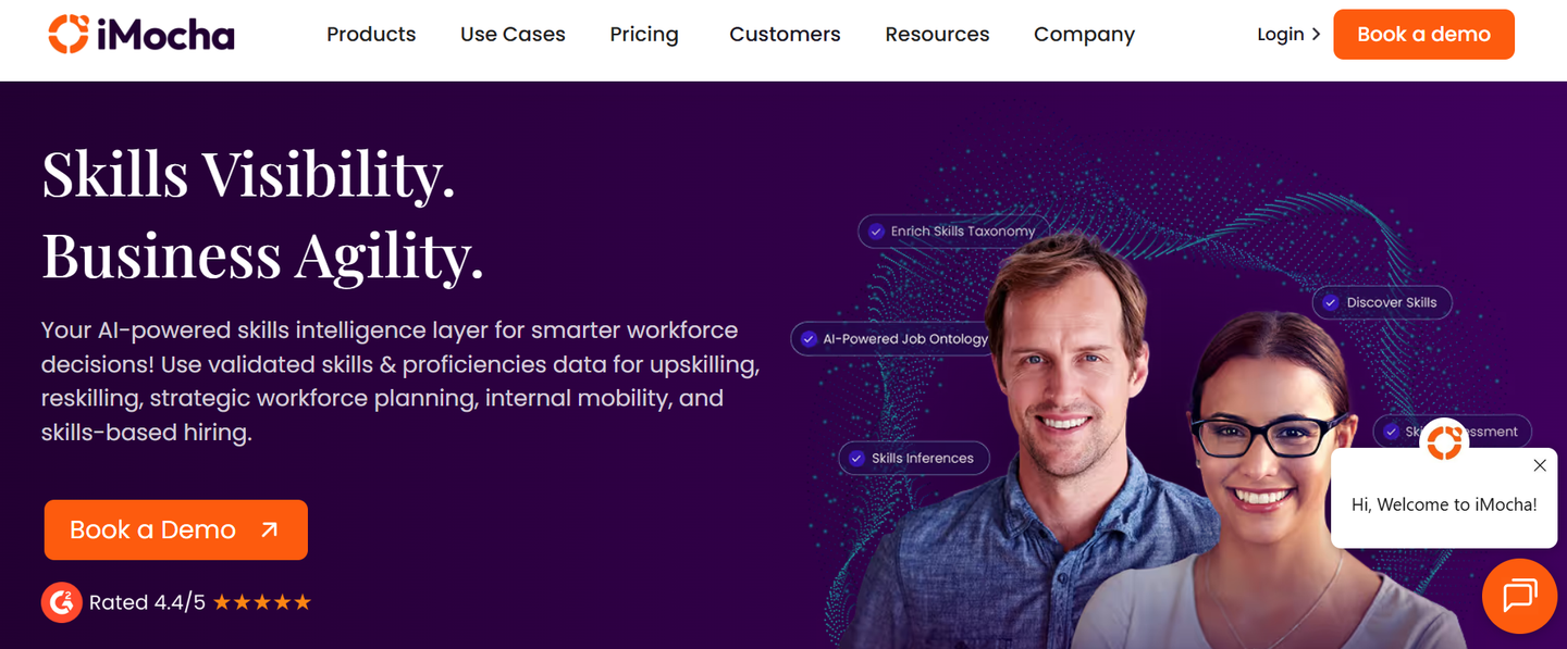iMocha's website