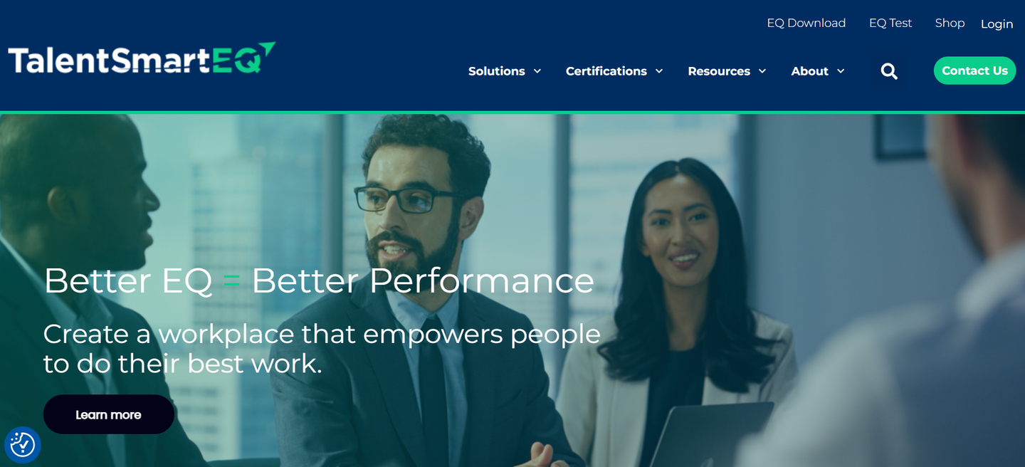 TalentSmart's website