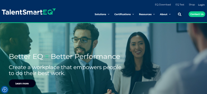 TalentSmart's website