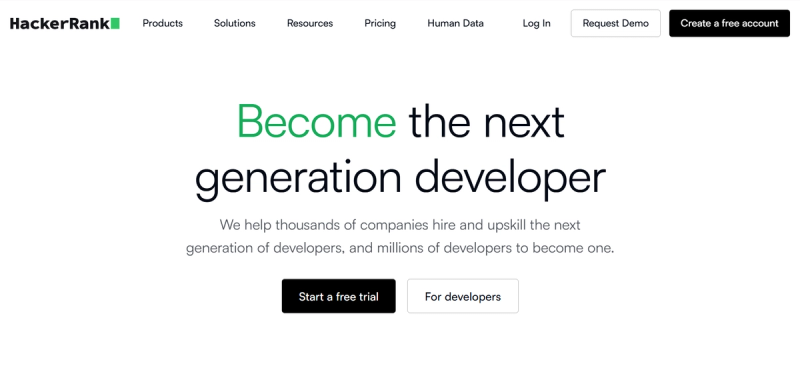 HackerRank website