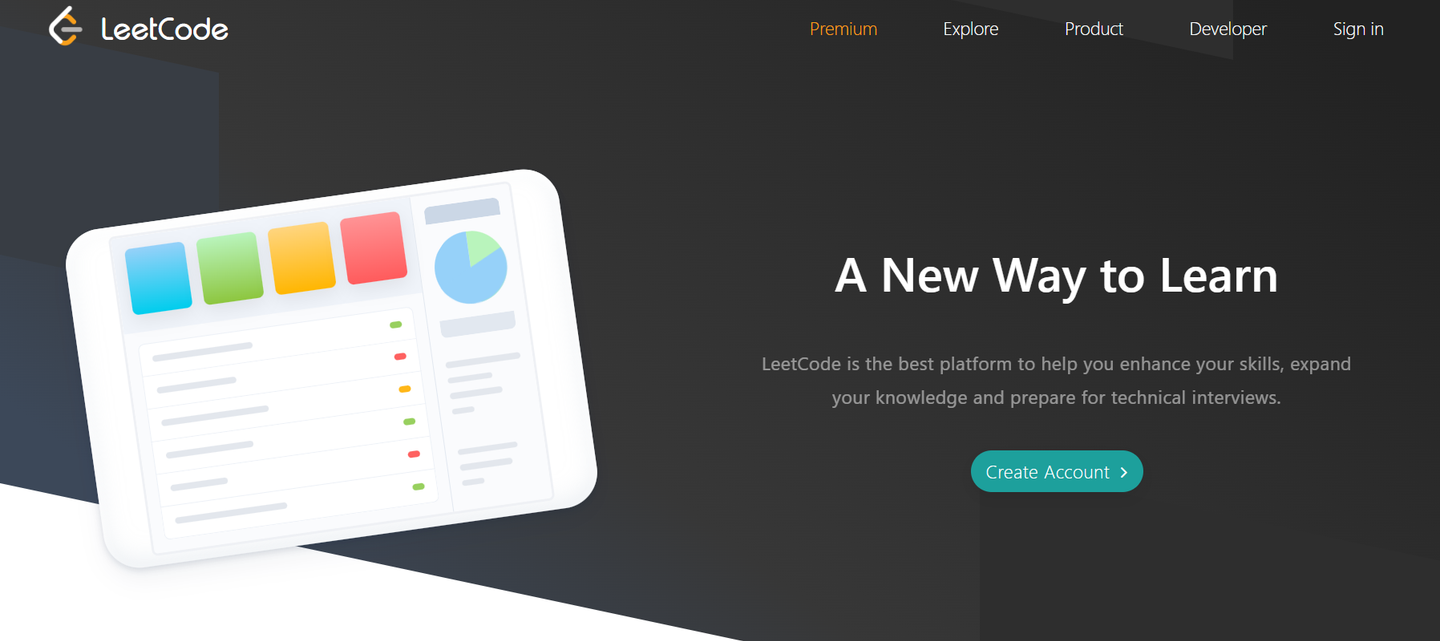 LeetCode's website