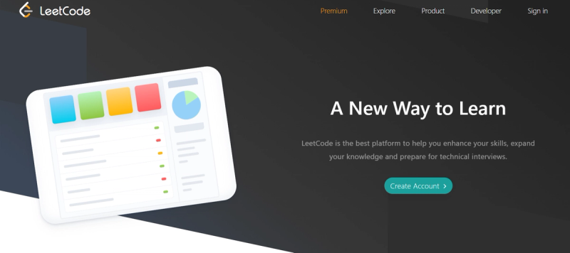 LeetCode's website
