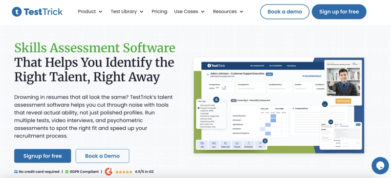TestTrick's website