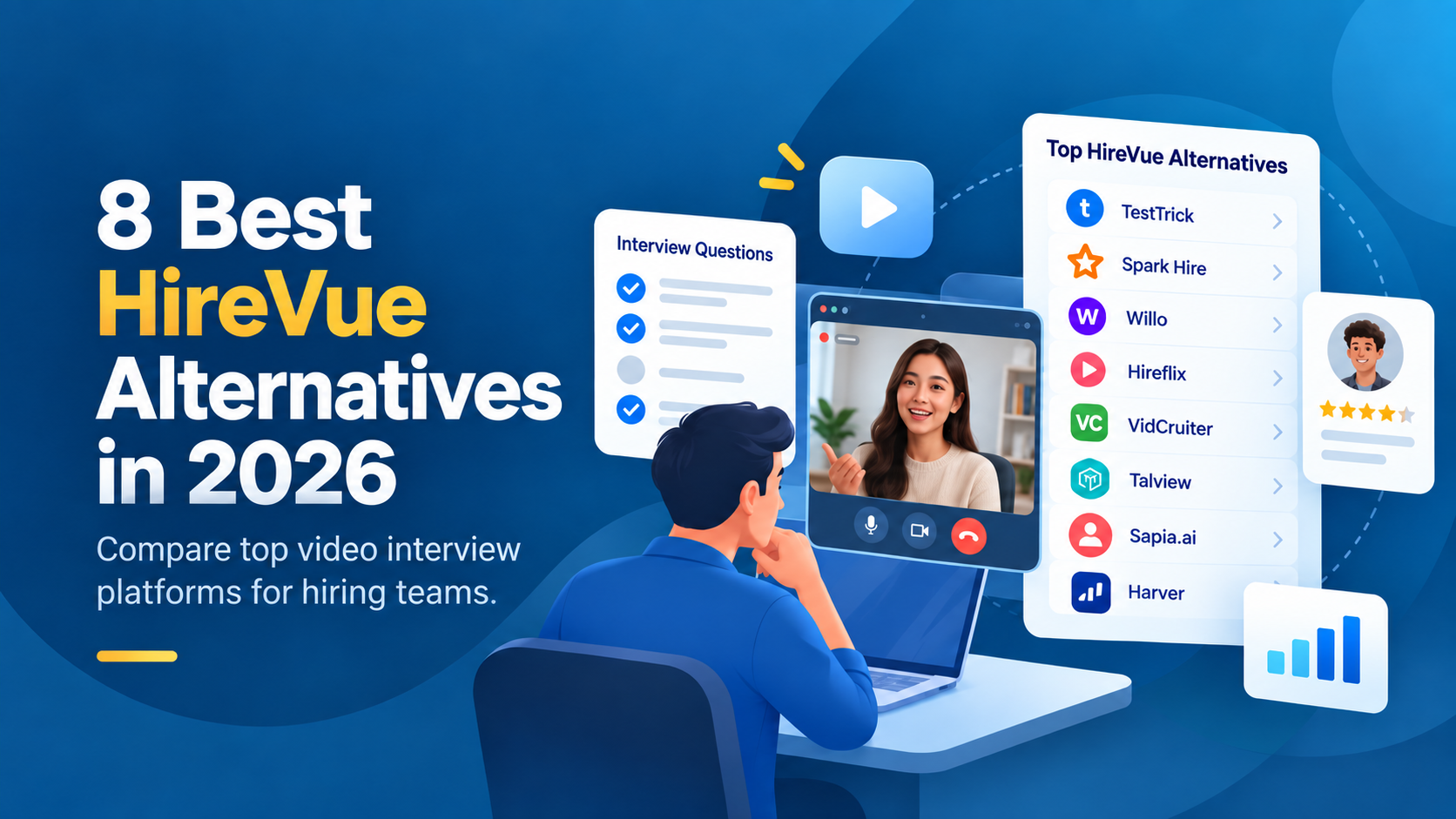 8 Best HireVue Alternatives for Hiring Teams in 2026