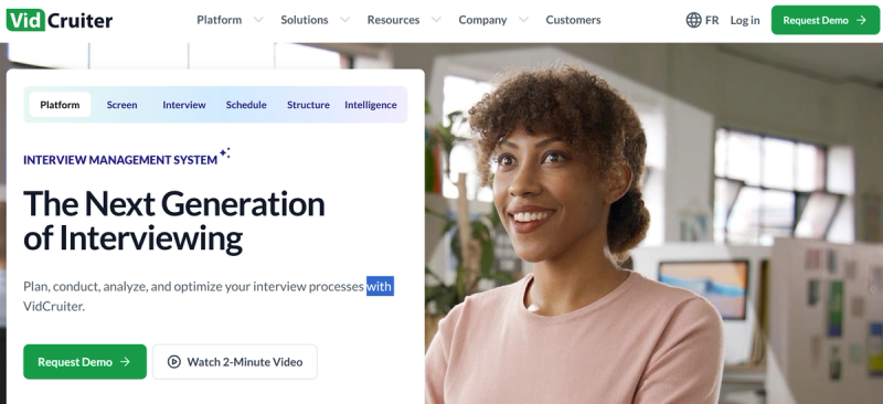 VidCruiter's website