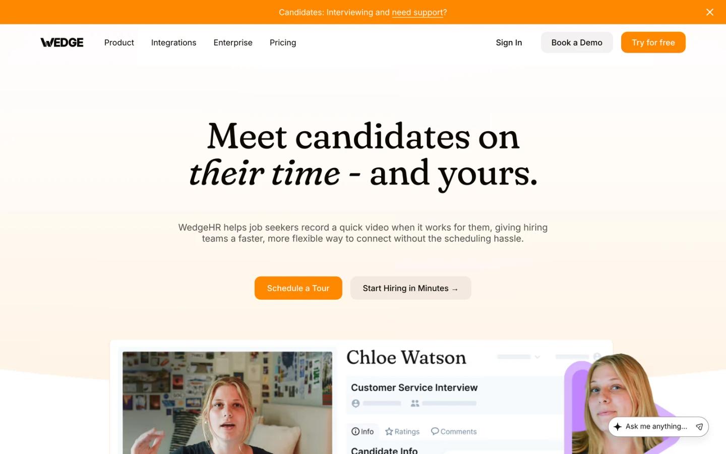 WedgeHR Homepage