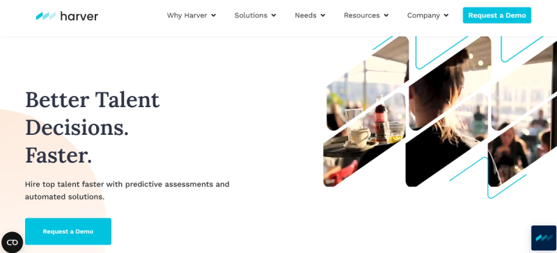 Harver's website