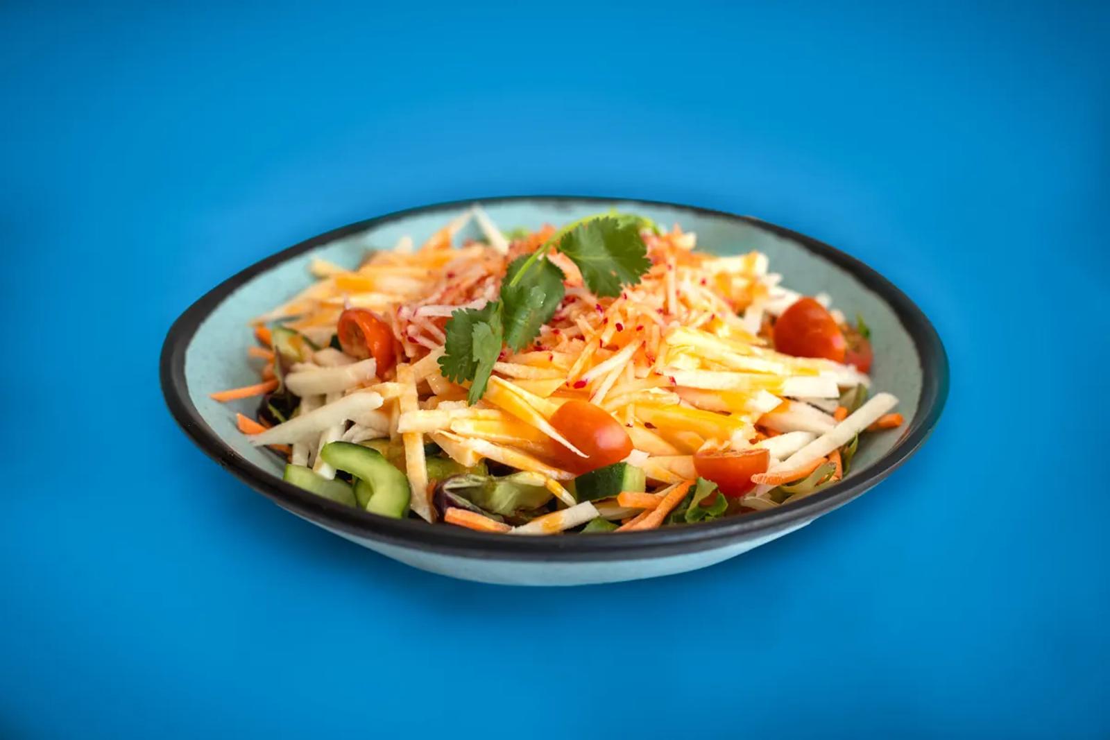 Jicama and cucumber salad