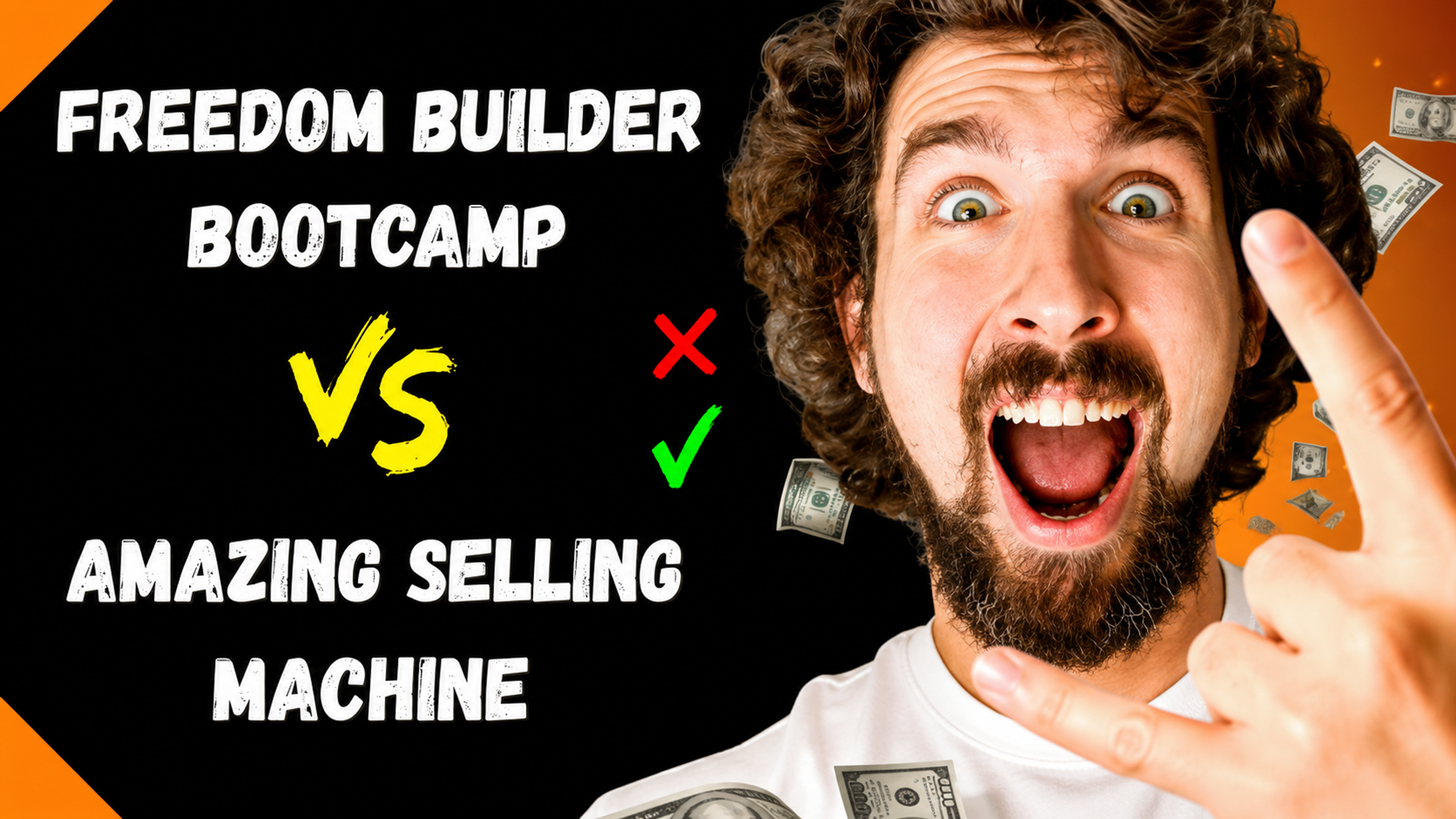 Freedom Builder Bootcamp Vs Amazing Selling Machine Honest Review