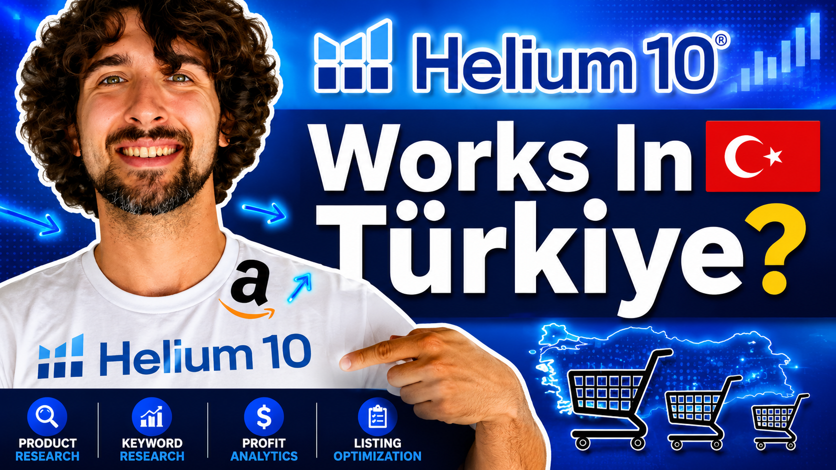 Does Helium 10 Work In Turkey? Is It Available In Amazon Türkiye?