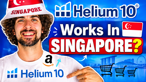 Does Helium 10 Work In Singapore? Is Helium 10 Available In Amazon Singapore?
