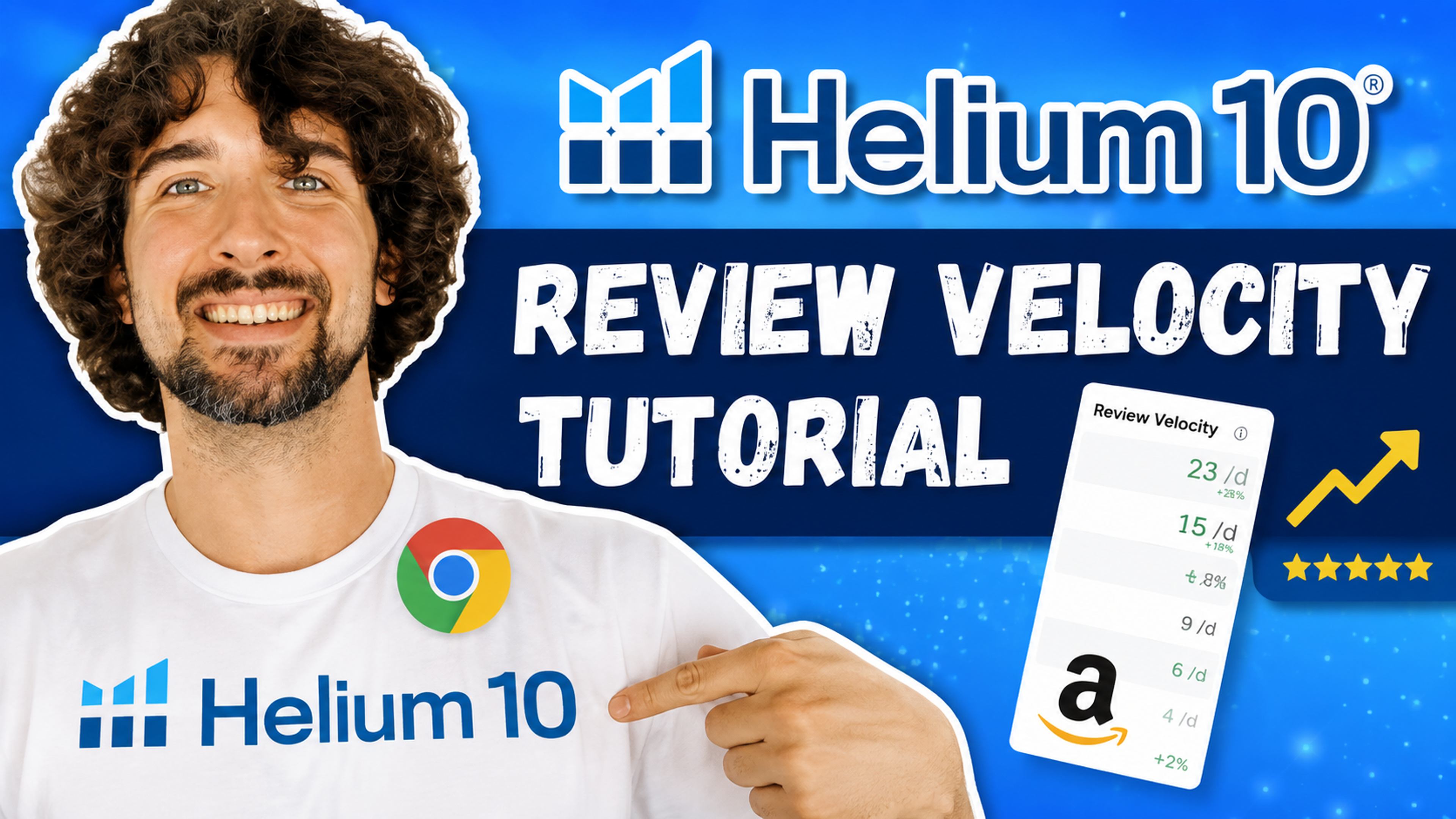 Boost Your Amazon Reviews with Helium 10's Review Velocity Tab