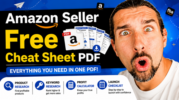 Free Amazon FBA Seller Cheat Sheet PDF