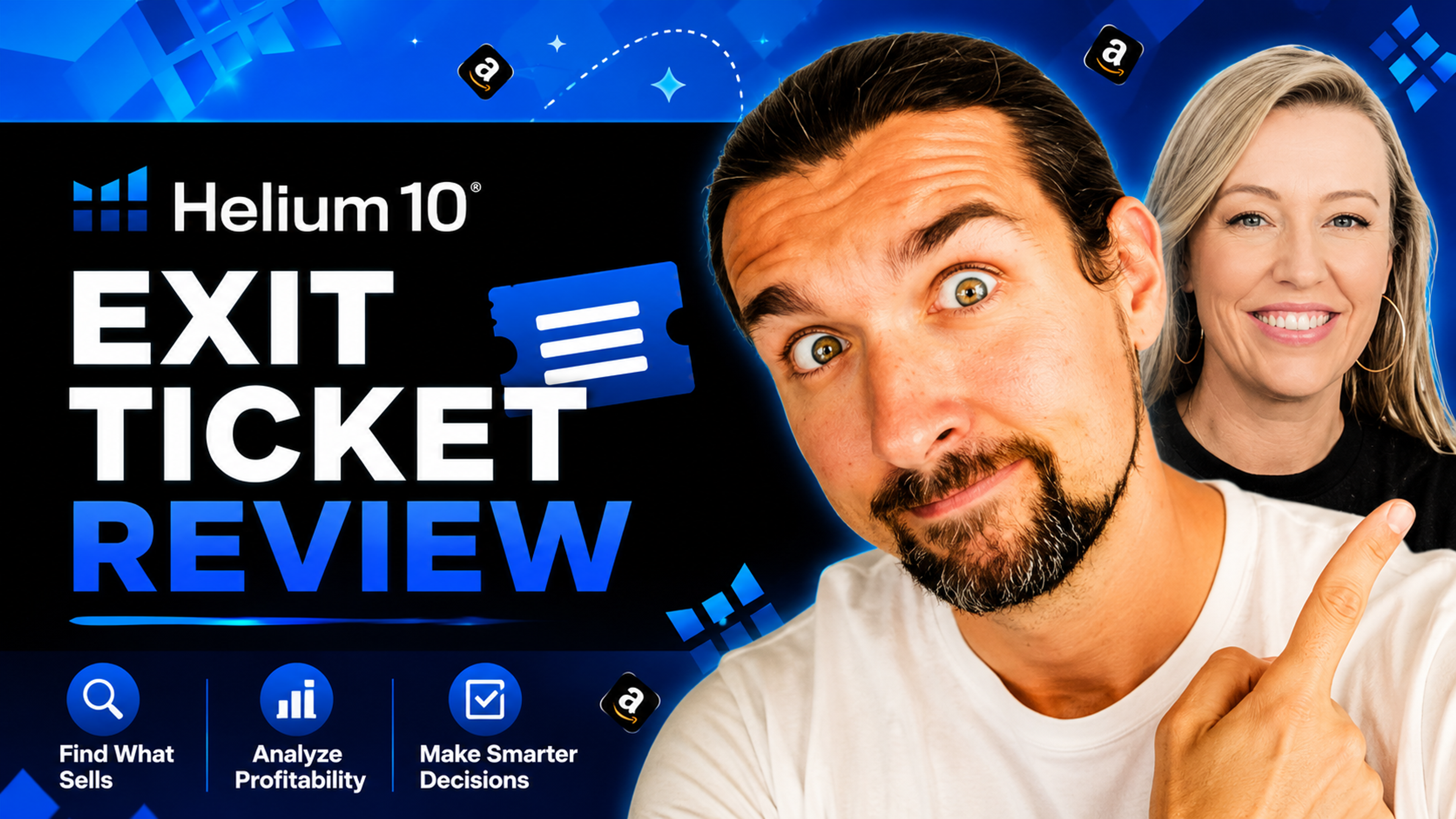 How to Prepare Your Amazon Business for Sale - Helium 10 Exit Ticket Course