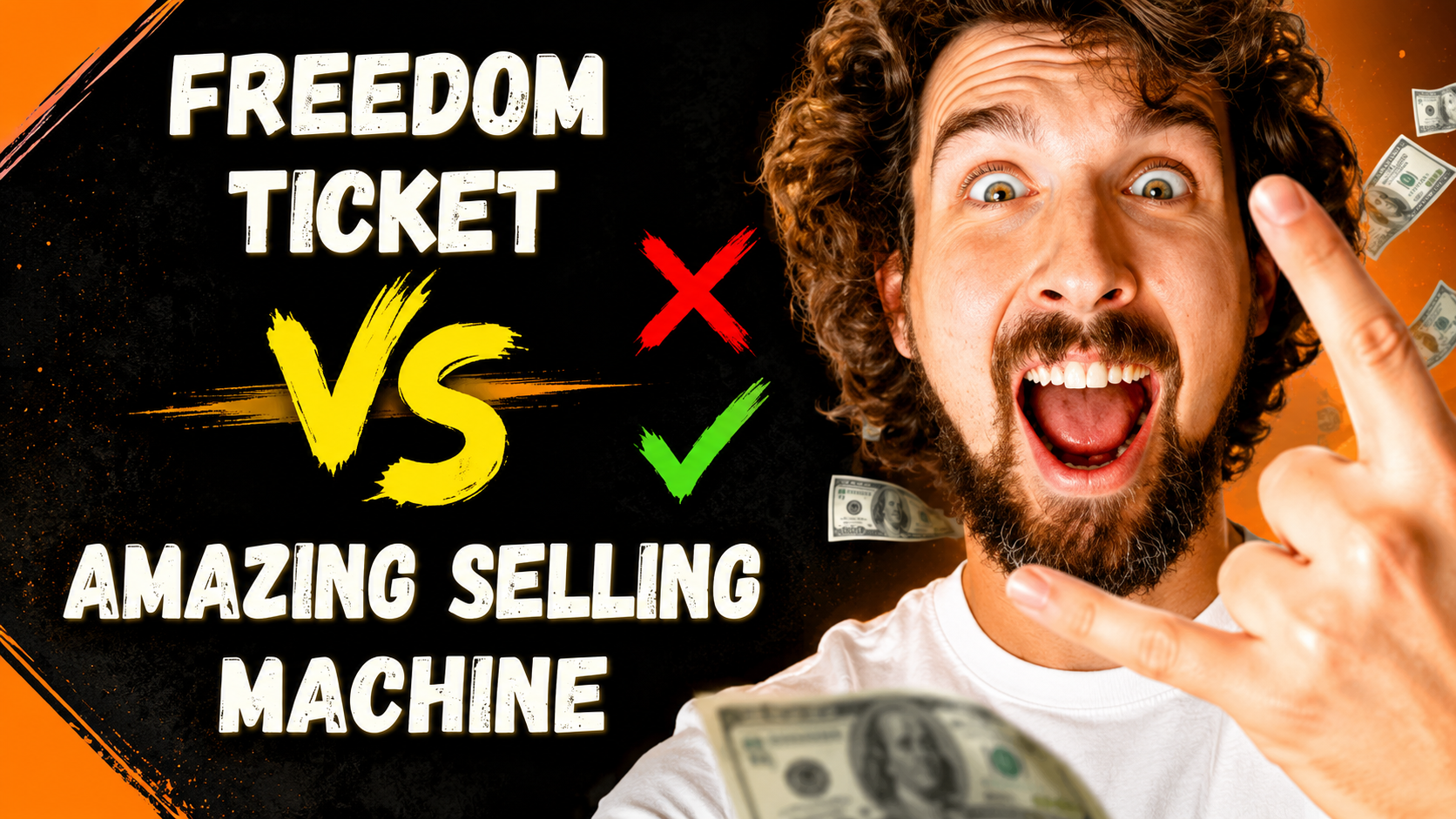 Honest Freedom Ticket vs Amazing Selling Machine Course Review