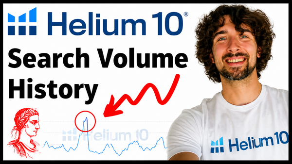 New Helium 10 Magnet & Cerebro Feature - Keyword Search Volume History