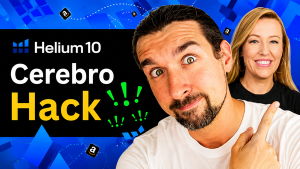 FIRE Amazon Keyword Research Hack With Helium 10 Cerebro - Detailed Tutorial