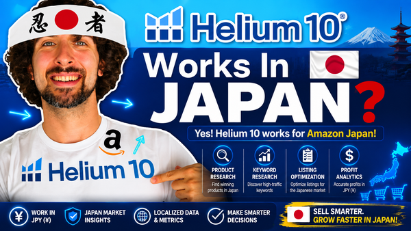 Does Helium 10 Work In Japan? Is Helium 10 Available In Amazon Japan? Review