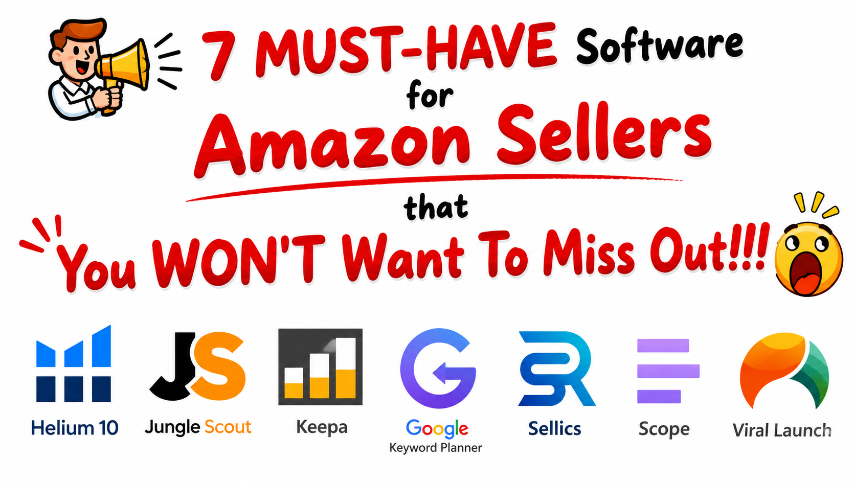 Discover the 7 Best Software Tools for Amazon Sellers!