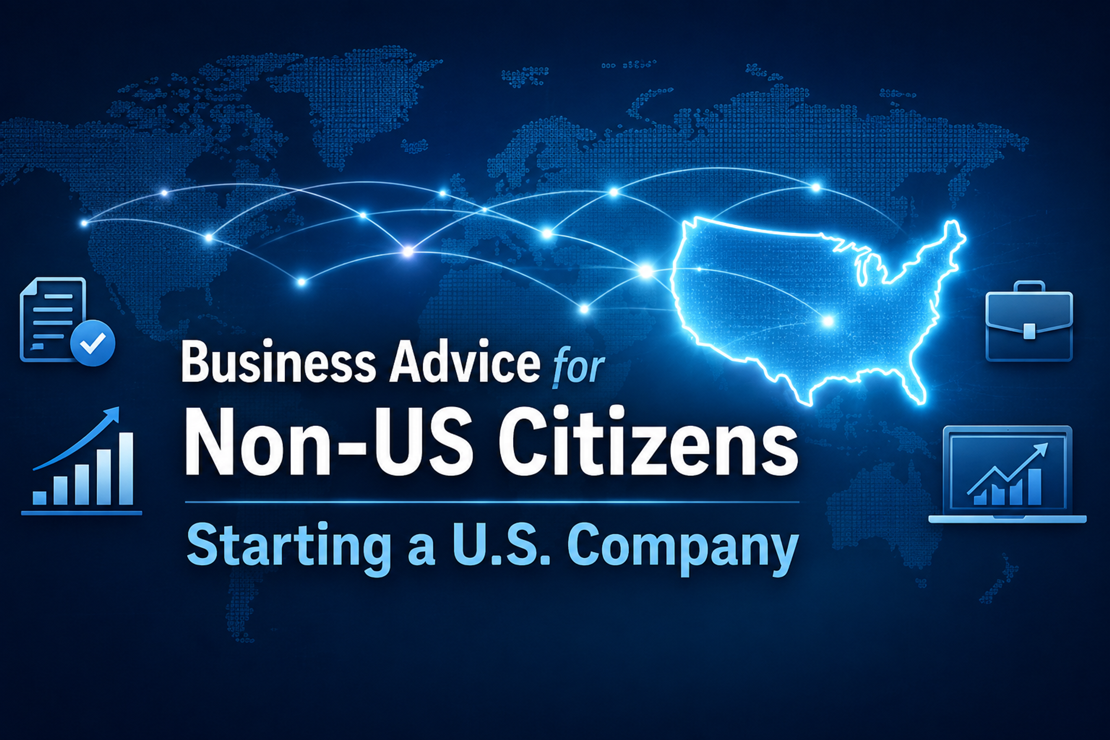 Business Advice for Non-US Citizens Starting a U.S. Company