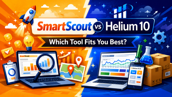 SmartScout vs Helium 10 - Which Tool Fits Your Amazon Business Best?