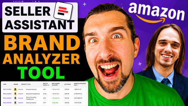 NEW Amazon Brand Analyzer Tool for Wholesale and OA Sellers