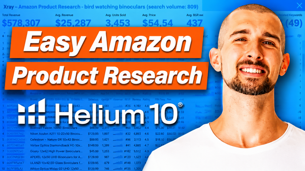 Tutorial: How to Find Profitable Amazon Products with Helium 10 Black