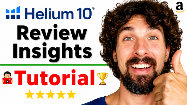 How To Use Helium 10 Review Insights - Tutorial & Review [Amazon Review