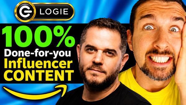Get 100% Dedicated Amazon Influencer Content with Logie AI