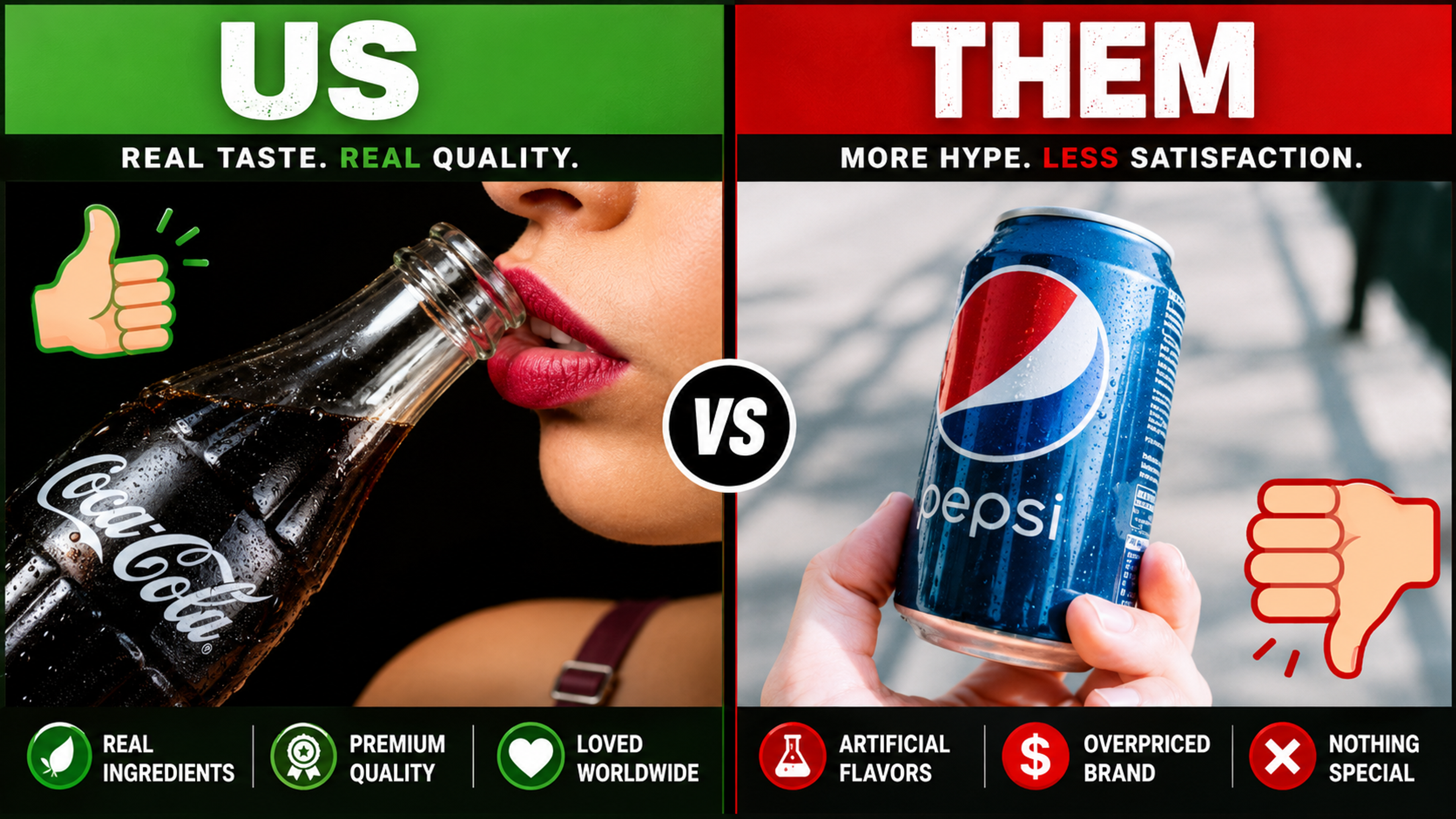 Comparative Advertising Examples | UNIQUE Comparative Table Included