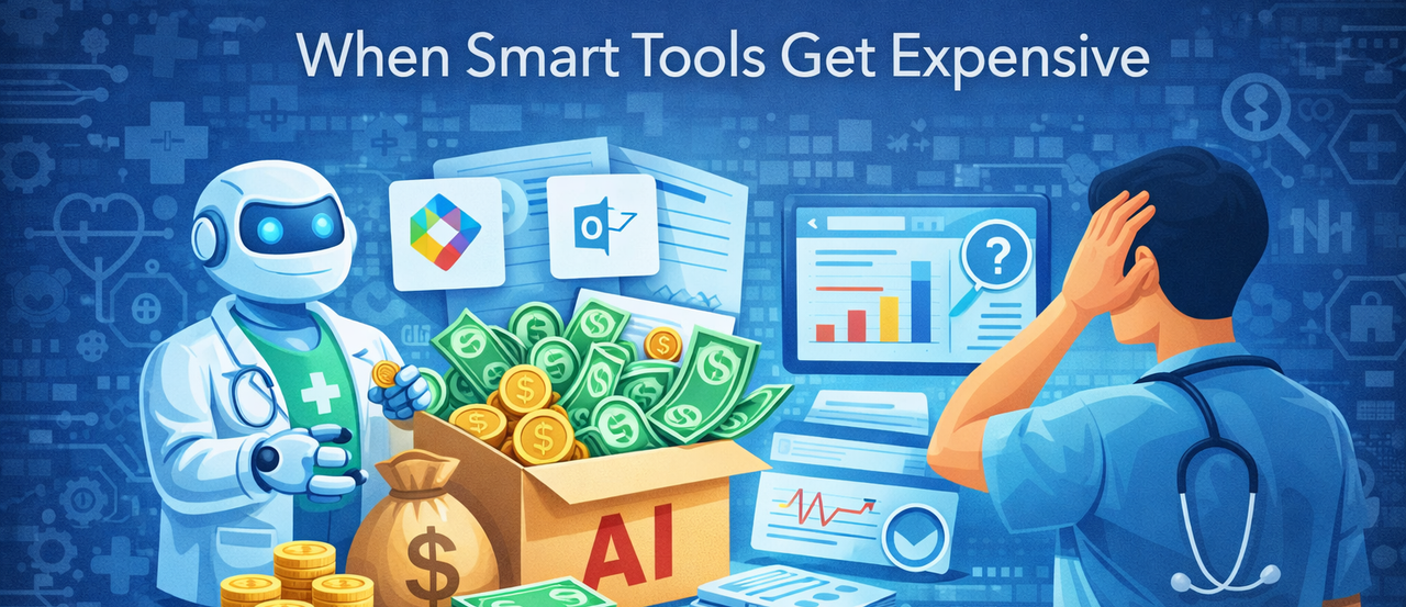 The Hidden Cost of AI in Healthcare IT: When Smart Tools Get Expensive