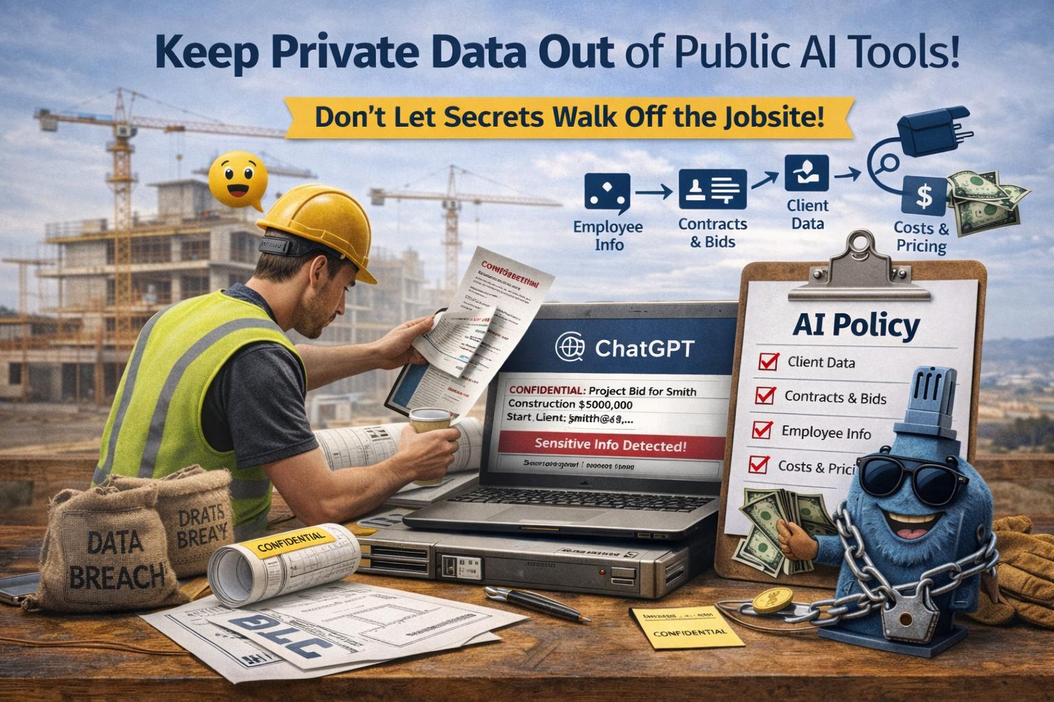 6 Ways to Keep Private Data Out of Public AI Tools