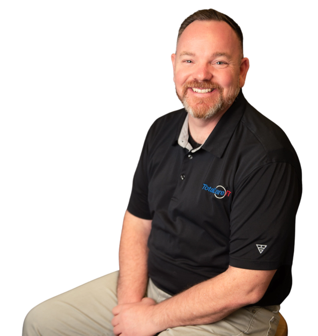 Ray Belden, Service Desk Engineer, working at TotalCare IT