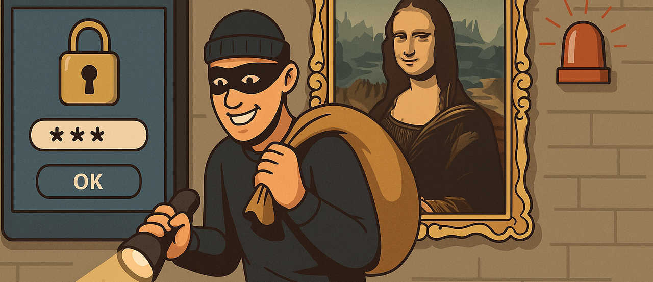 The Great Louvre Heist… and Why “LOUVRE” as a Password Was a Horrible Idea