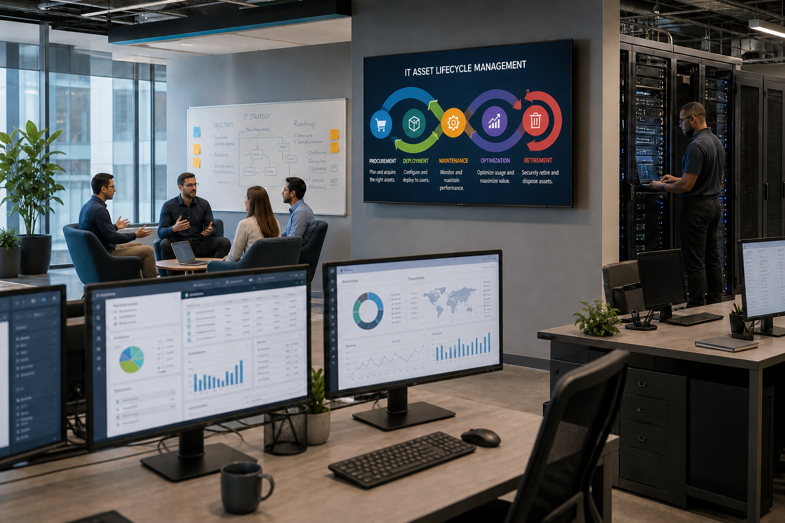 IT Asset Lifecycle Management: When to Replace Computers, Servers, & Network Equipment (Before They Choose Retirement for You)