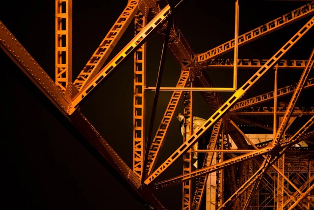 Illuminated structural engineering framework