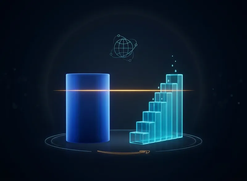 Amazon CloudFront pricing — tiered cost visualization showing how CDN charges scale with data transfer volume