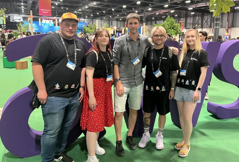 perfsys team at AWS Summit in Madrid 2024