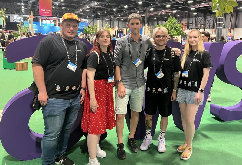 perfsys team at AWS Summit in Madrid 2024